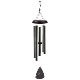 Carson Home Accents Signature Series Chimes 36-Inch Forest Green Fleck Chime