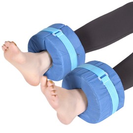 Articolo patient ankle pillow elderly wrist cushion sleep care leg ankle ring with blue fixing strap / 아띠꼴로 환자 발목 베개 노인 손목 쿠션 수면 케어링 다리 발목링, 블루고정끈있음