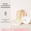 HelloBody Hello Bamboo Washable Make-Up Pads - Gentle, Sustainable &