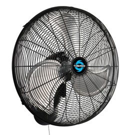 Tornado 20" Pro Series High Velocity Oscillating Wall Mount Fan – Heavy-Duty Metal Fan for Industrial, Commercial & Residential Use – 3 Speeds, 5250 CFM, UL Safety Listed
