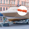 12 Inch Heavy Duty Boat Trailer Roller, Self Centering Keel