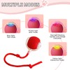XdealCozyxc 2 Pcs Electric Cat Rolling Ball Interactive Dog Toy,