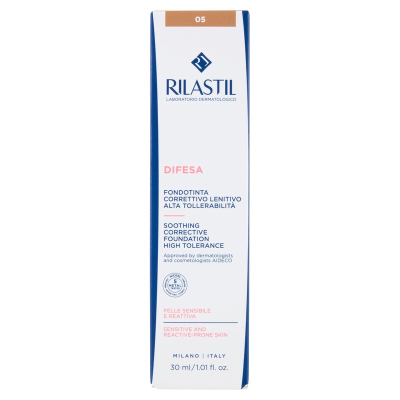 Rilastil Difesa Make Up - Correcting Foundation Soothing Shade 05