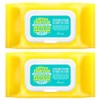 Arial Stress Relieving Purefull Cleansing Tissue, 80 sheets, 2 pcs / 아리얼 스트레스 릴리빙 퓨어풀 클렌징 티슈, 80매입, 2개