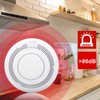 Smoke Alarm Wifi 85DB APP Remote Control Sound Red LED
