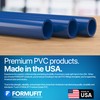 FORMUFIT PVC Pipe, 1" Size, (1.315" Actual OD) Sch 40