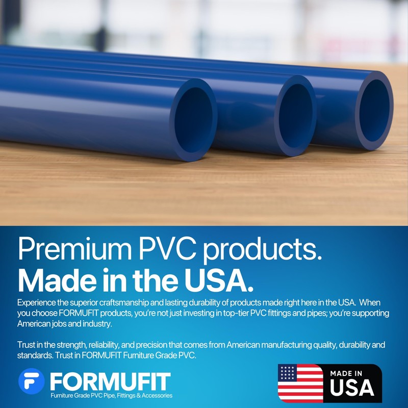 FORMUFIT PVC Pipe, 1" Size, (1.315" Actual OD) Sch 40