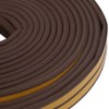 Stormguard EPDM Rubber P Profile Weatherstrip Seal Brown 20 metres