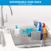 FavoThings Over The Kitchen Sink Caddy Sponge Holder Organizer Drying