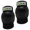 GOSK8 Protector 3 Piece Set Black/Lime XS