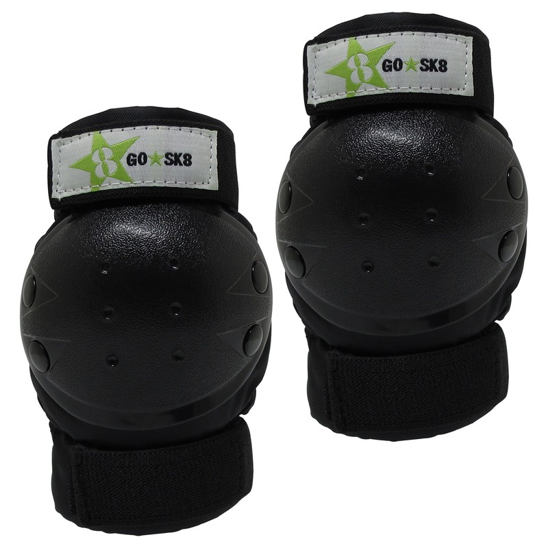 GOSK8 Protector 3 Piece Set Black/Lime XS