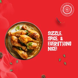 PACK of 6 - BBQ Rub 2.3 oz (65 gm) w/Convenient Dual Sifter Cap Sweet Smoky Spicy taste Used for Grilling Barbecuing Roasting Marinating Seasoning for Stir Fry Chicken Ribs Steak by Pride of India