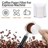 ELESTAB 54mm Espresso Paper Filters, 300pcs Disposable Espresso Puck Paper