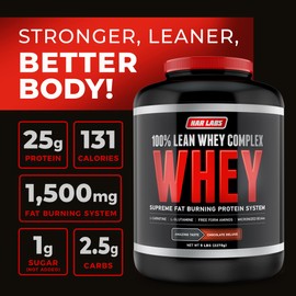 NAR LABS 100% Lean Whey Complex 5lbs (Chocolate Deluxe)