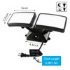 FAGUANGAO Dusk to Dawn LED Security Light,18W Plug in Flood