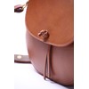 Hannah Bazaar UK Leather Saddle Bag - Brown