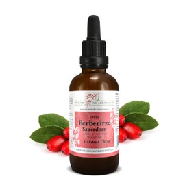 Barberry / Sorthorn Tincture 50 ml, Berberis Vulgaris, 1:4 Extract, Premium Quality, Made in Austria, Dietary Supplement, Vegan