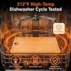Dishwasher Safe Bamboo Cutting board: 212°F High-Temp Cycles, No Cracking