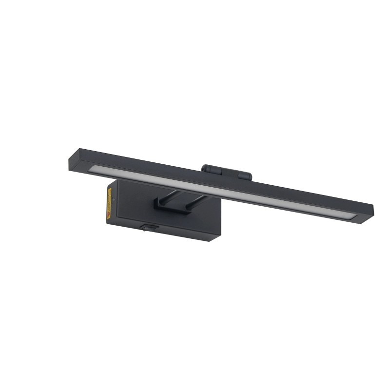 Picture Light Battery Operated with Remote, LED Black Art Lights