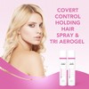 TRI Design Covert Control - Fast-Drying Hairspray for Women &