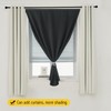 Adhesive Blackout Curtains- Self Stick Shades Window Blinds Curtains No