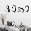 VOSAREA 57 x 18.5 cm, penguin wall sticker, fridge door