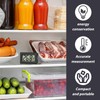 4 Pcs Digital Thermometer Temperature, Fridge Thermometer with External Probe