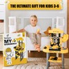 Toddler Workbench and Tool Kit w/ 2 Trucks - 2