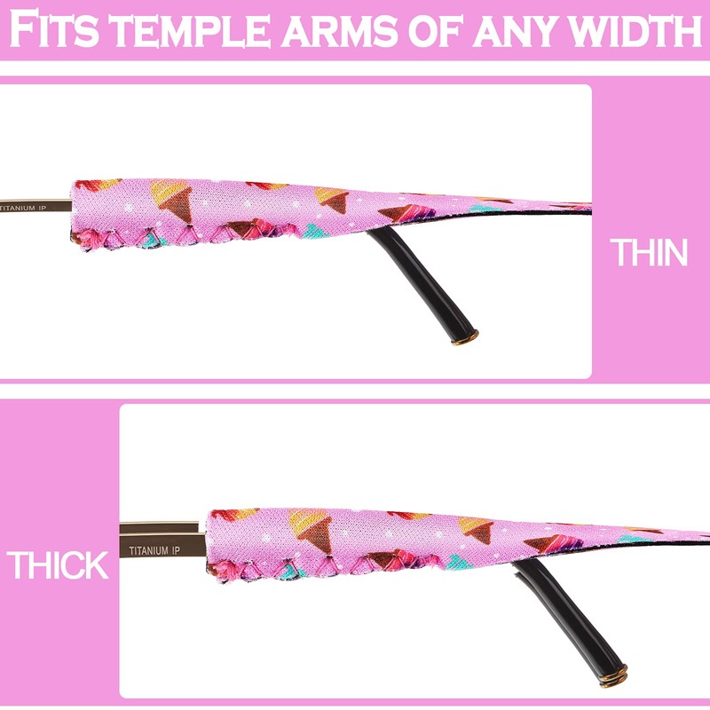 Weewooday 6 Pieces Kids Eyeglass Strap Nonslip Sunglasses Holder Lanyard