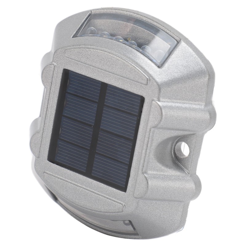 Solar Road Stud Light Aluminum Alloy Solar Powered Outdoor Waterproof