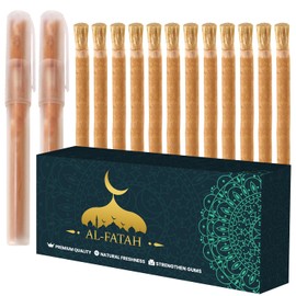 Al Fatah Sewak Miswak (cepillo de dientes natural tradicional) (paquete de 12) por Sewak (12)