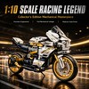 QiqoPoyee Sport Motorcycle 1:10 Scale Model Building Blocks Kits for