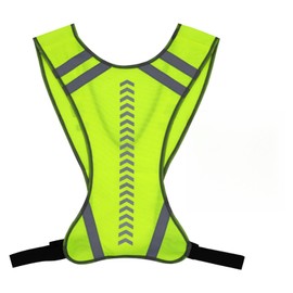 Reflective Running Vest with Pockets, Adjustable High Vis Running Vest, Top Reflector Safety Vest, Reflective Runs Vesting for Night Runs, Cycling, Dog Walking