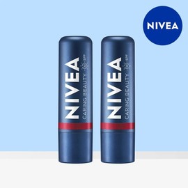 Care & Color Lip Balm Deep Red 4.8g 2 packs / 케어 앤 컬러 립밤 딥레드 4.8g 2개