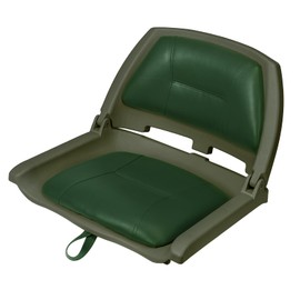 ERGOSEAT Folding Boat Seat Padded Folding Boat Chair with Backrest Marine BassJon Boat Seat