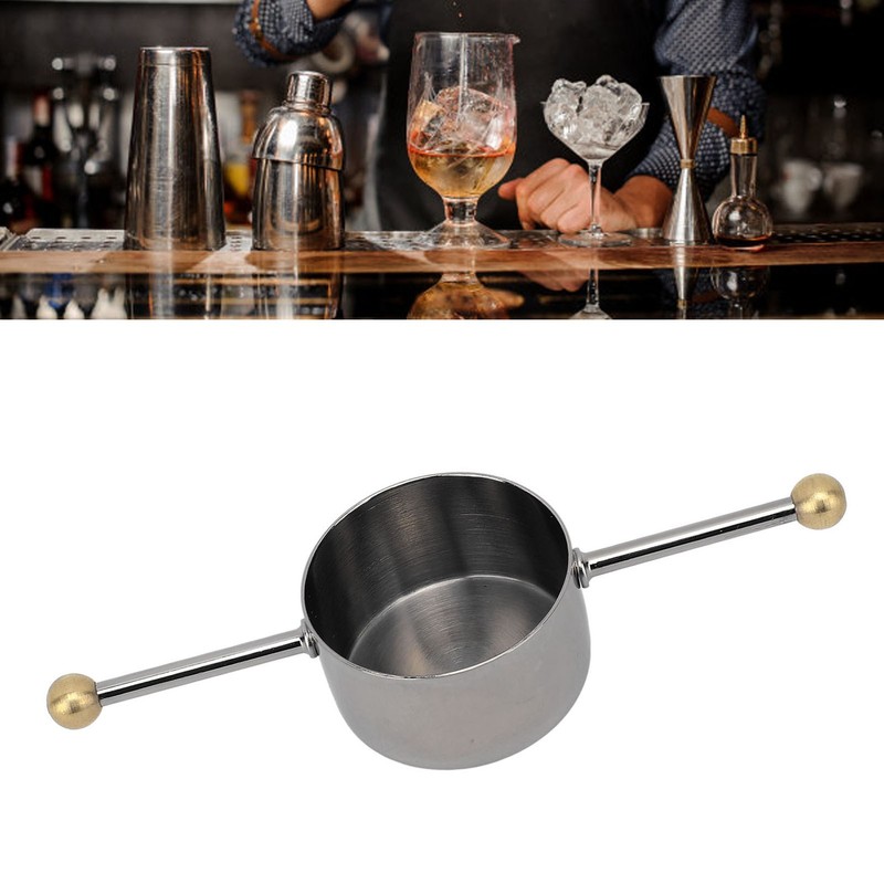 Bartender Measuring Cup 30ml Precise Control Double Bead Stainless Steel