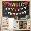 WooEver 22 Pcs Mouse Head Theme Banner Magic Mouse Birthday