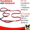 Hundefreund Dog Lead and Collar Set | PVC Especially Soft