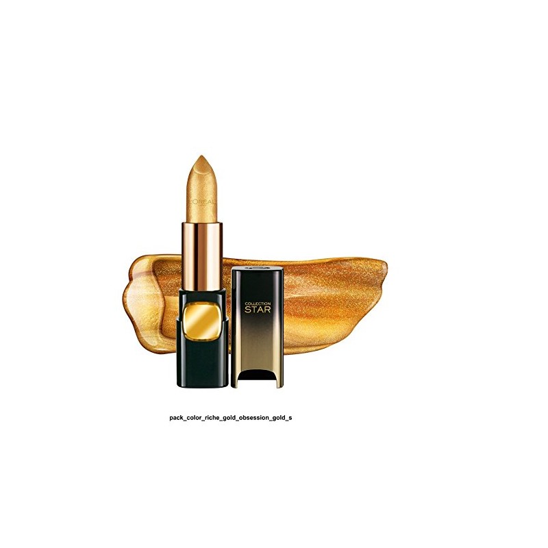 L'Oreal Paris Lip Colorish Rouge G101 Gold Glossy