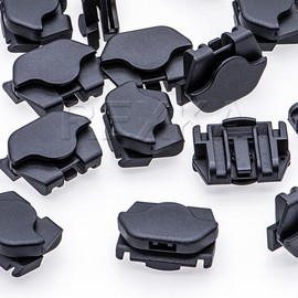 Rexka 15pcs Fender Liner Moulding Clips for Nissan Infiniti 01553-05233 Altima JX35 Maxima Murano Pathfinder QX60 Rogue Rogue Select Sentra - Nissan Wheel Well Liner Retiner Fender Liner Retainer