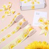 JarThenaAMCS 3 Roll Boho Sun Grosgrain Ribbon Summer Sunshine Print