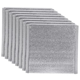 VICASKY 50pcs Aluminum Foil Insulation Bag Disposable Thermal Pouch for Food Fruit Take for Picnic Travel Keeping