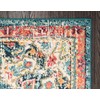 Unique Loom Penrose Collection Area Rug - Alexis (8'Square, Blue/