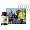 【Sandhus】Liver Cleanse & Detox Supports 11 Ingredient Blend Milk Thistle,