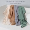 Muslin Swaddle Blankets for Newborn, 2 Pack Breathable Soft Receiving