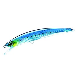 Yo-Zuri Crystal 3D Minnow Sinking Lure, Sardine, 4-3/8-Inch