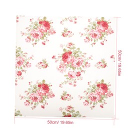 CORHAD Floral Cotton Fabric Squares for Dress Quilting DIY Craft Patchwork Fabric Sheets Bulk