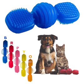 Novum Selection Dog Toys for Puppies (3rd Generation), Puppy Toys, Dog Toy, Bone Massage, Dental Bone Toy, Heavy Duty Dog Toys (12cm)
