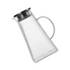 BIUDECO Elegant Glass Water Pitcher Cold Water Kettle Lid for