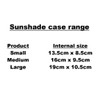 RiderMount Sunshade GPS Case with RAM Type 1" Ball (Medium)